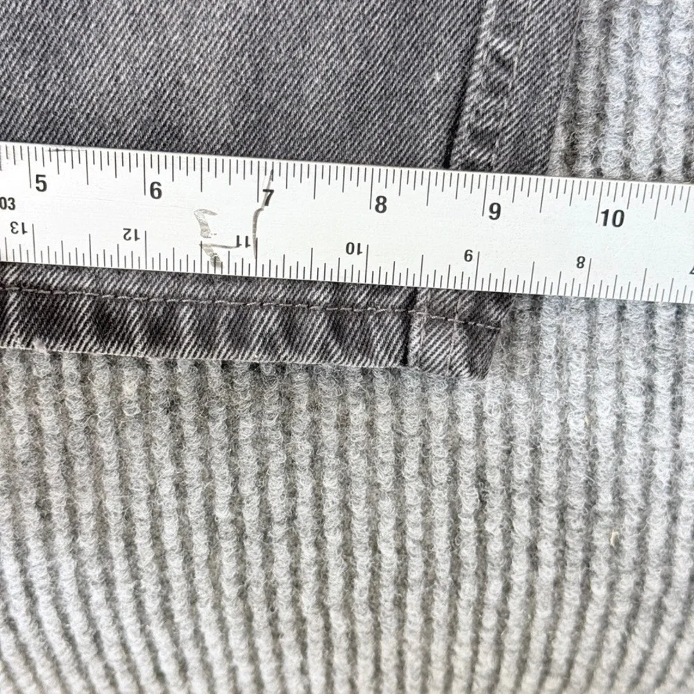 Levis 550 Relaxed Fit Jeans Mens 42x30 Faded Black Charcoal Denim 00550-0260